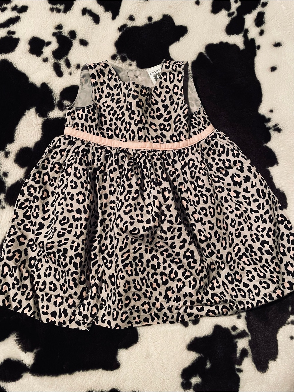 Carter’s Leopard Infant / Baby Dress Size 6 Months